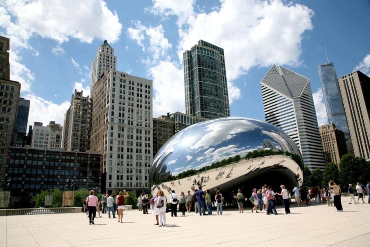 2Br Airy & Tidy Apt With Free Covered Parking - Central Modern Chicago Dış mekan fotoğraf